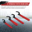 Coilover Wrench,C-Shape Spanner Adjustable Spanners Adjustment Tool 6