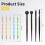 Polymer Clay Tools, 14Pcs Flexible Tissue Blade Set 3