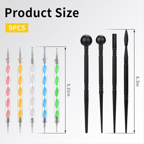 Polymer Clay Tools, 14Pcs Flexible Tissue Blade Set 2