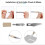Brennspitzen-Set für Holz, 37-teilig, EU-Stecker 6