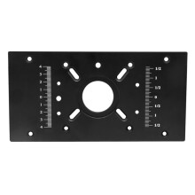 Router Lift with Base-Router Insert Plate-for 65mm Dia Router-Black