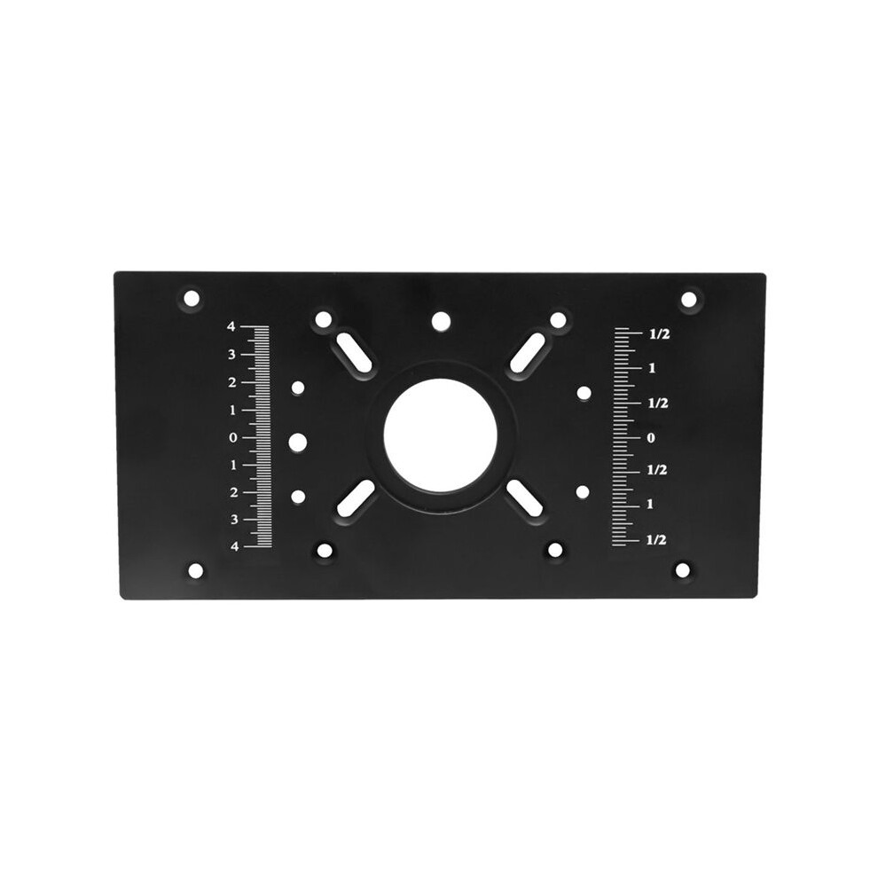 Router Lift With Base-Router Insert Plate-For 65Mm Dia Router-Black 4853415651673