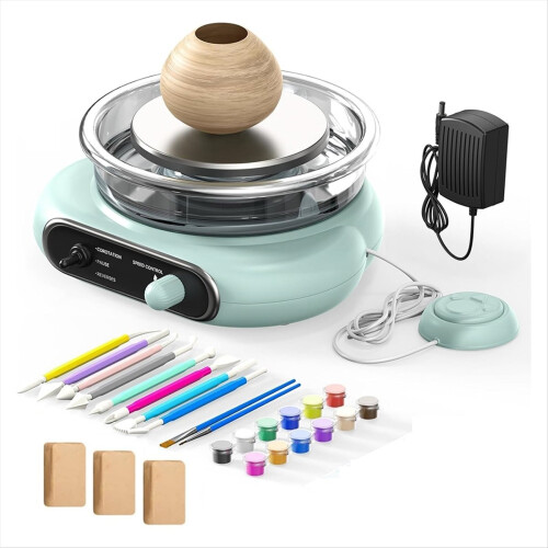 Mini Pottery Wheel Kit - Turntable Electric Clay EU Plug 1
