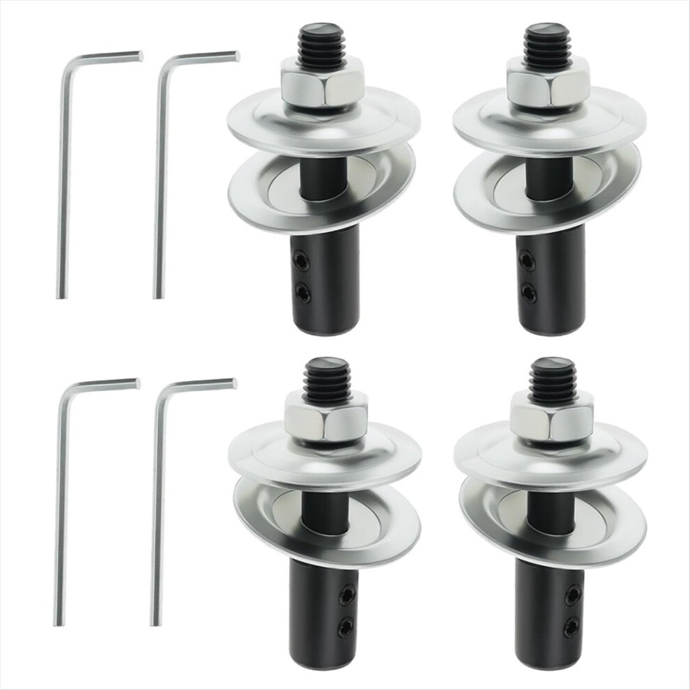 4Pcs Bench Grinder Extension Shaft Arbor Extender 8Mm To 10Mm 4853415661849