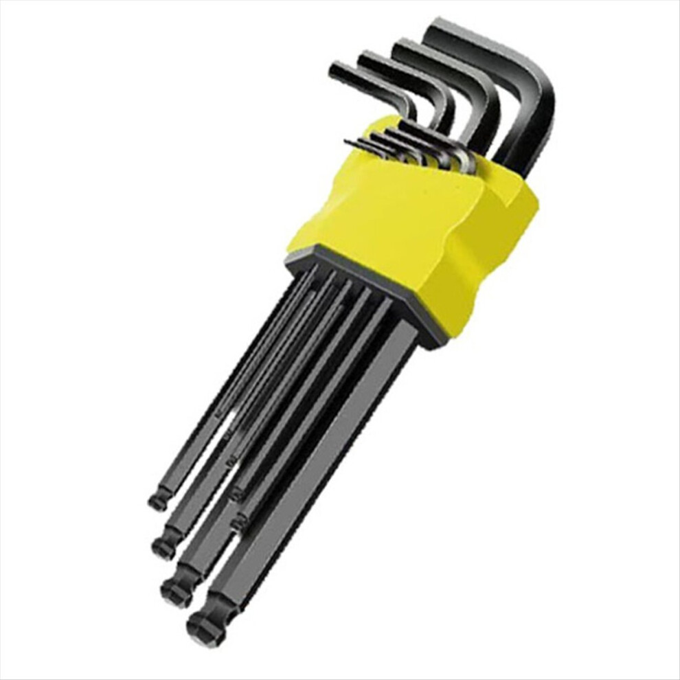 9Pcs High-Strength Hex Wrench Screwdriver With Sleeve 4853415661726