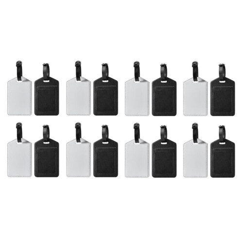 20Pack Sublimation Blanks Luggage Tags