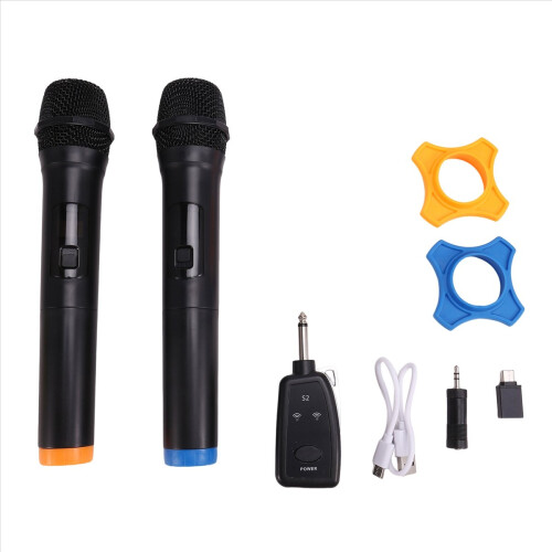 Karaoke Handheld Dynamic Dj Mic Rechargeable Receiver 2