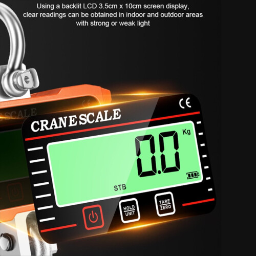 2000KG Digital LCD Crane Scale 2