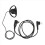 2 Pin Advanced D Shape Clip-Ear Ptt Headset Earpiece Mic 2