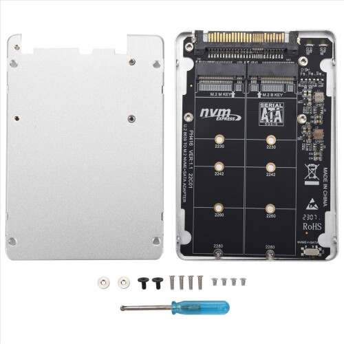 M.2 SSD auf U.2 Adapter NGFF PCI-E Adapter, mit Gehäuse 2