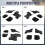 4PCS Outsole Guard Plate Cover Blank for B6 B7 CC 8
