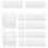 24 Pcs Square Transparent Plastic Packing Box Candy Gift 4