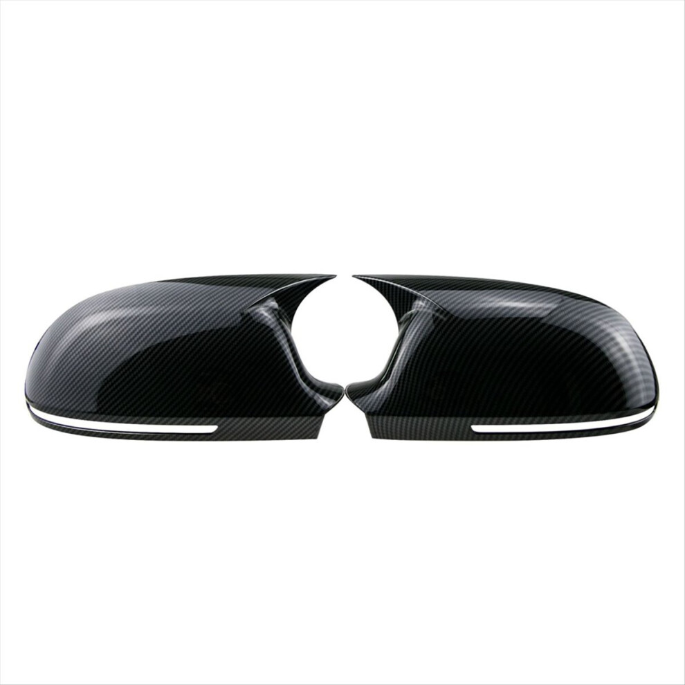 Side Door Mirrors Cover rearview mirror cap for A4 A5 B8(Carbon)-image-OPC-PMQNQZY-NEW