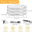 Air Fryer Rack Round 3 Layer Stackable Dehydrator Racks 3