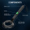 Metal Detector Alarm High Sensitivity Scanner Detect Tool 7