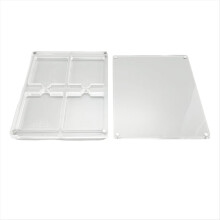 High transparency Acrylic Magnetic suction cover Games Storage Box