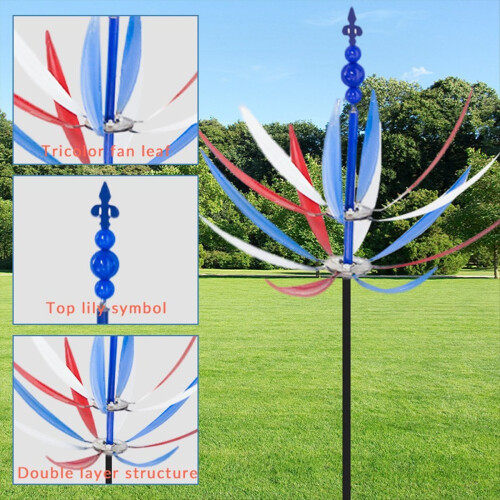 Neue Windmühlen-Spinner-Metalldekoration 2