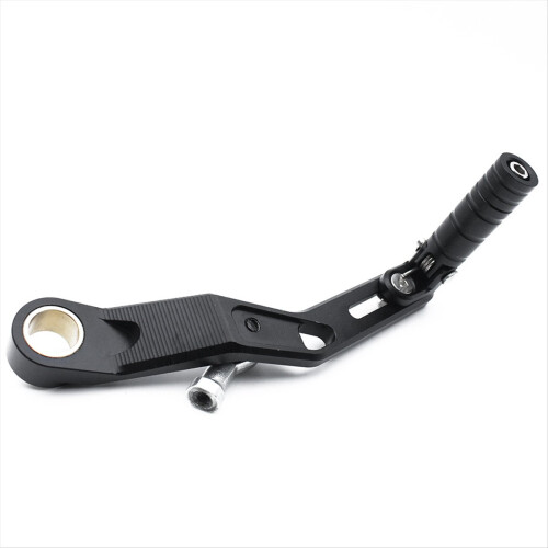 Motorcycle Adjustable Gear Shifter Shift Pedal Lever Black 2