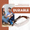 Strap Belt Shoulder Pad Adjustable Vintage Guitar Straps-White Color 8