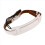 Strap Belt Shoulder Pad Adjustable Vintage Guitar Straps-White Color 2
