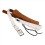 Strap Belt Shoulder Pad Adjustable Vintage Guitar Straps-White Color 4