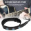 Guitar Strap Ethnic Style Leather Adjustable Acoustic Electric Black 5