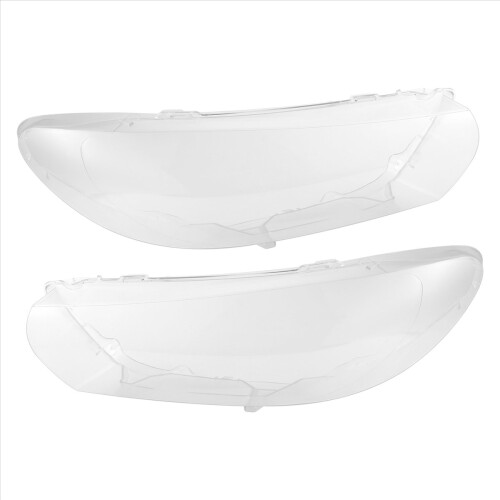 Pair(Left+Right)for 2008-14 Headlight Lens Cover Transparent 2