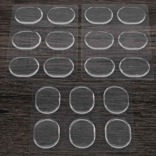 18 Pieces Drum Damper Gel Pads Silicone Drums 1