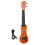 21 Inch Electric Ukulele Solid Wood Mahogany Peanut Shaped 2