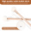 2 Pieces Mallet Soft Hammer Sticks Mallets Rods Felt 385mm 7