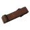 Guitar Strap with 3 Pick Holders Cotton for Guitars (Coffee) 5
