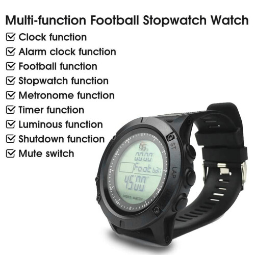 Stopwatch Digital Soccer Stop Watch Timer for Coaches 100 Lap 2