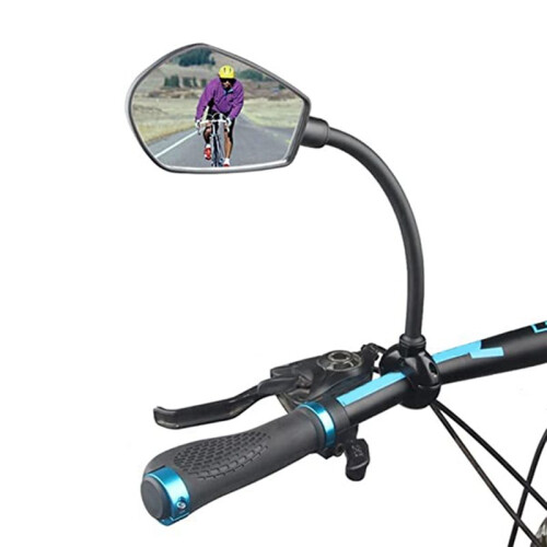 Bicycle Handlebar Rearview Adjustable Light Mirror (2PCS) 2