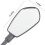 Bicycle Handlebar Rearview Adjustable Light Mirror (2PCS) 5