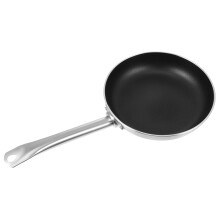 Non Stick Frying Pan Sturdy Thick Base Skillet For Steak And Pancakes Gas And Electric Stove Compatible Easy To Clean