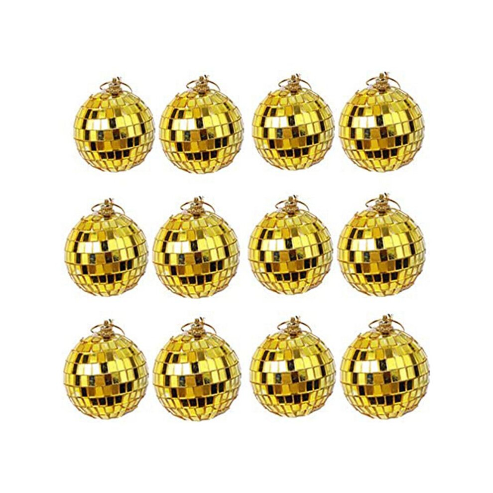 12-Piece Mirror Disco Ball Decoration, Party or DJ Lighting Effects-image-OPC-PMQNXFT-NEW