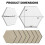 Hexagonal Acoustic Panel, Stylish Walls for Home and Office 3