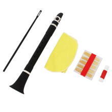 Klappenlose Klarinette, Mini-Holzblasinstrument, Übungsset für Anfänger