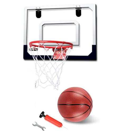 Over de deur basketbalring mini met bal 1