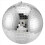 30cm Disco Light Mirror Ball, Stage Reflective Balls Silver 4