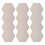 12 PACK Acoustic Foam,Self-Adhesive Sound Proof Panels(Shallow Camel) 2