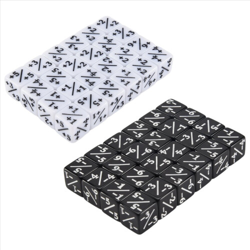48 Pieces 16mm Dice D6 Square for ,,Card Gaming 2