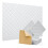 Soundproof Wall Panels,for Recording Studio,Office,White 1