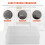 10Pcs Box Trading Card Case Clear Plastic Storage 7