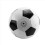 Size 5 Professional Training Soccer Balls PU Leather Black White 5