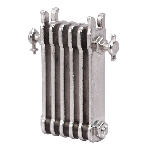 1/12 Scale Dollhouse Alloy Radiator Simulation Heating Accessories 1