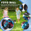 T1 Unresponsive Yoyo Competitive Yo-Yo,Alloy Yoyo, 1 6