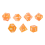 Polyhedral Dice Set 7 Piece with Edges for Table Games 2