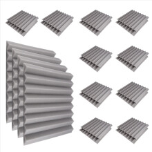 24Pack 1 Inch X 12 X12 Soundproof Foam for Recording Studio