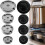 Universal Burner Crown Flame Cap Oven Cooker Hob Gas for ,Concave 3